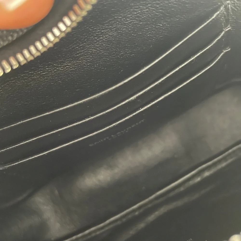 Saint Laurent mini Lou black with silver hardware - Picture 3 of 16